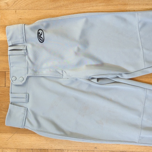 Rawlings Gray Adult LNCHSR Launch Semi-Relaxed Baseball Pants Size Medium - Picture 3 of 10